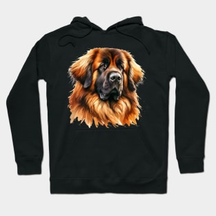 Leonberger Watercolor - Beautiful Dog Hoodie